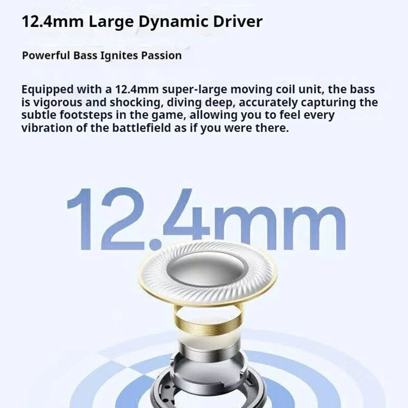 Oneplus Buds 3V TWS Earbuds bluetooth 5.4 Earphone 12.4mm Large Moving Coil 3D Spatial Sound Dual Mic AI Call Noise Cancelling 54H Playback 47ms Low Delay AI Translation Sports Headphones