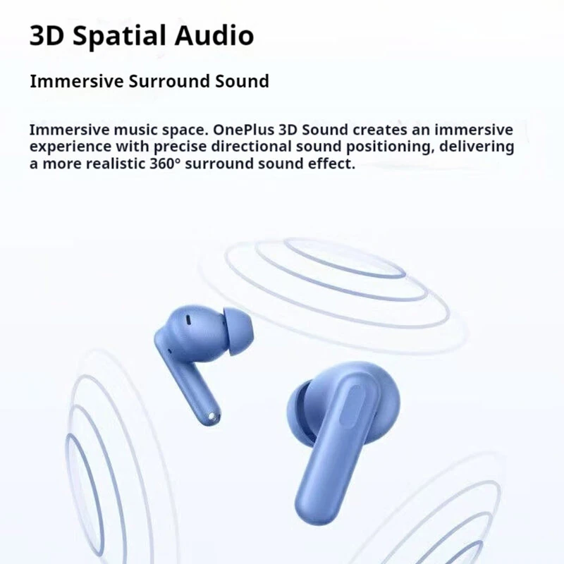 Oneplus Buds 3V TWS Earbuds bluetooth 5.4 Earphone 12.4mm Large Moving Coil 3D Spatial Sound Dual Mic AI Call Noise Cancelling 54H Playback 47ms Low Delay AI Translation Sports Headphones