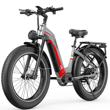 [EU DIRECT] OVIVO V6 PRO Electric Bike 48V 20Ah Battery 250W BAFANG Motor Top Speed 25KM/H 26inch Tires 120-150KM Mileage Range 100KG Max Load Electric Bicycle