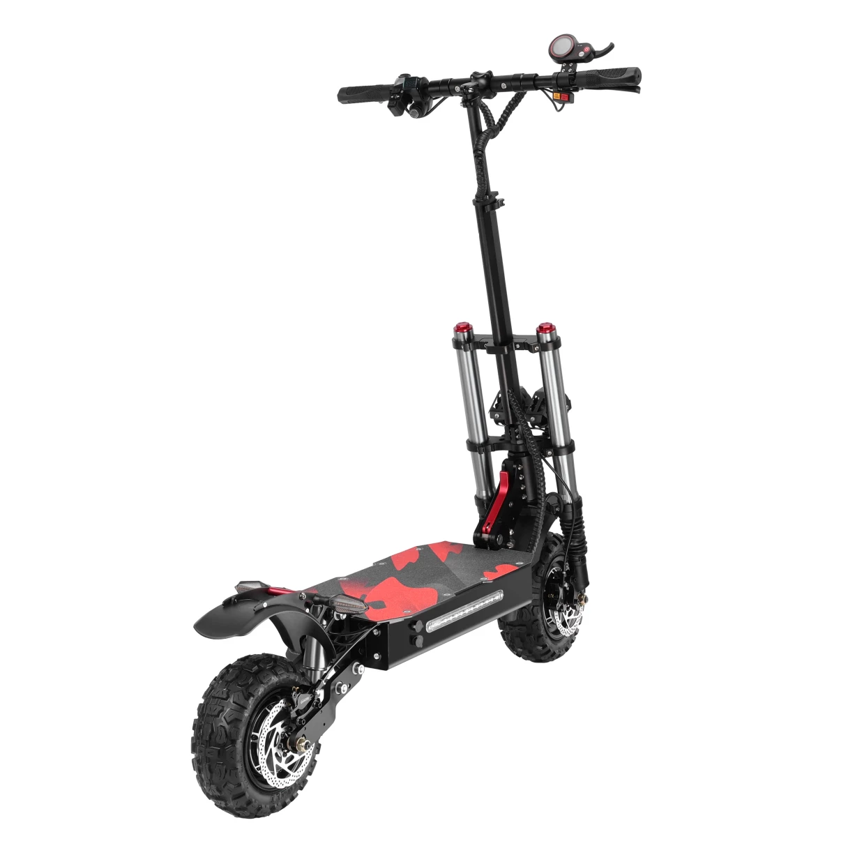 [EU DIRECT] BOYUEDA S3-11 Electric Scooter With Seat 38Ah 6000W Recommended Top Speed 25KM/H 60V Oil Brake 11 Inch Electric Scooter 150-200Kg Max Load 100Km Range EU Direct USA Direct