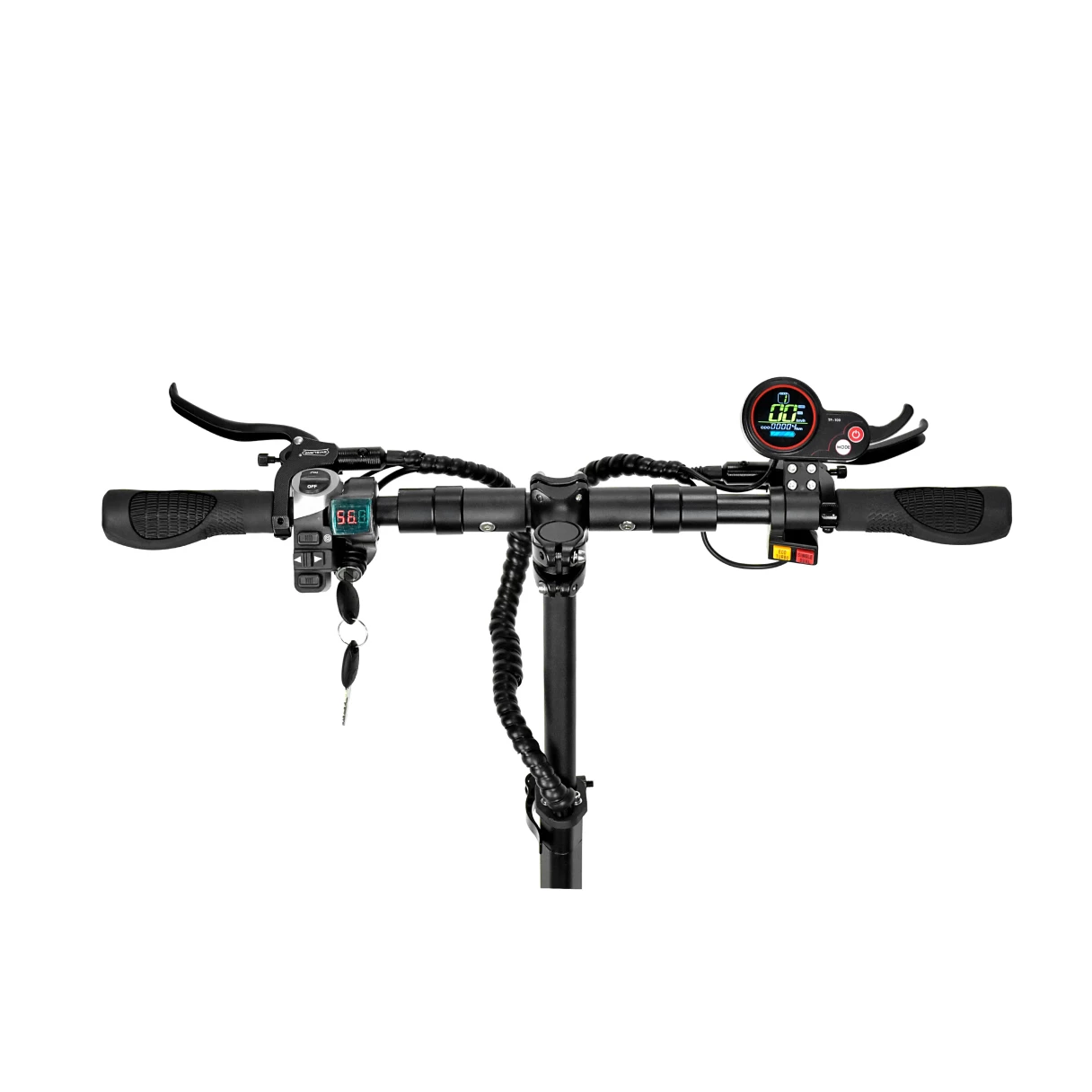 [EU DIRECT] BOYUEDA S3-11 Electric Scooter With Seat 38Ah 6000W Recommended Top Speed 25KM/H 60V Oil Brake 11 Inch Electric Scooter 150-200Kg Max Load 100Km Range EU Direct USA Direct