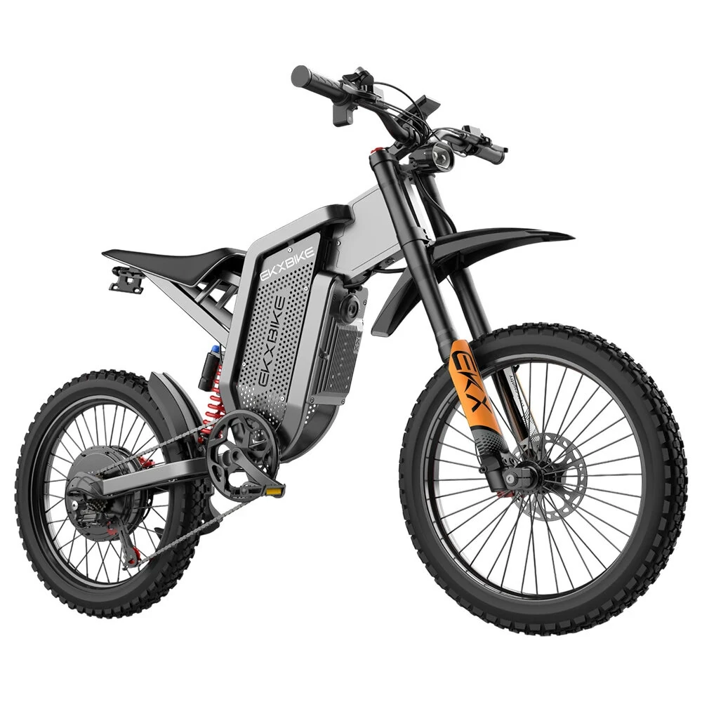 [EU DIRECT] EKXBIKE X21 Max Electric Bike 60V 30AH Battery 3000W Motor 19inch MTB Tires 90KM Max Mileage 150KG Max Load Mountain Electric Bicycle