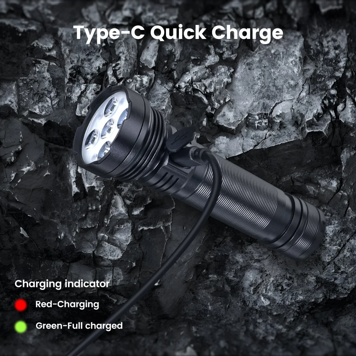 Astrolux® EP05 5* LH351B 2500LM Super Bright LED Flashlight With 21700 Battery Type-C Fast Rechargeable High Performance Portable Torch Outdoor Activitives LED Light