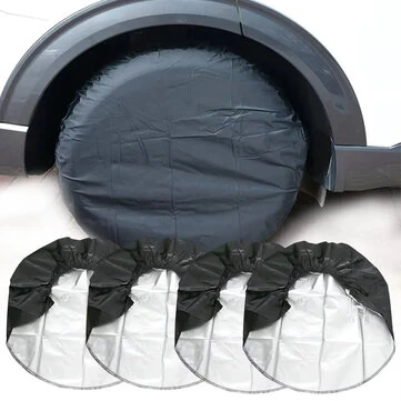 1PC/4PCS 27-32 inch Car Tires Storage Bag Wheel Tire Covers Case Vehicle Wheel Protector for RV Truck Car Camper Trailer Wheel Cover