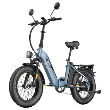 [EU DIRECT] FAFREES FF20 Polar Electric Bike with EU L1e-B Certification 48V 12Ah*2 Dual Batteries 500W Motor Recommended Top Speed 25KM/H 20inch Tires 120-150KM Mileage Range 150KG Max Load