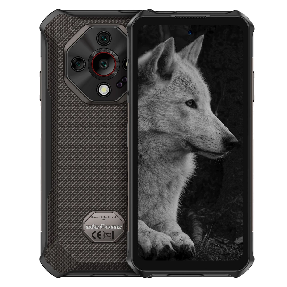 Ulefone Armor X16 Pro 5G 16GB 256GB 64MP Triple Camera 25MP Night Vision 10360mAh 33W Fast Charge 6.56 inch 120Hz Android 15 NFC Dimensity 6300 IP68 IP69K Waterproof Rugged Smartphone