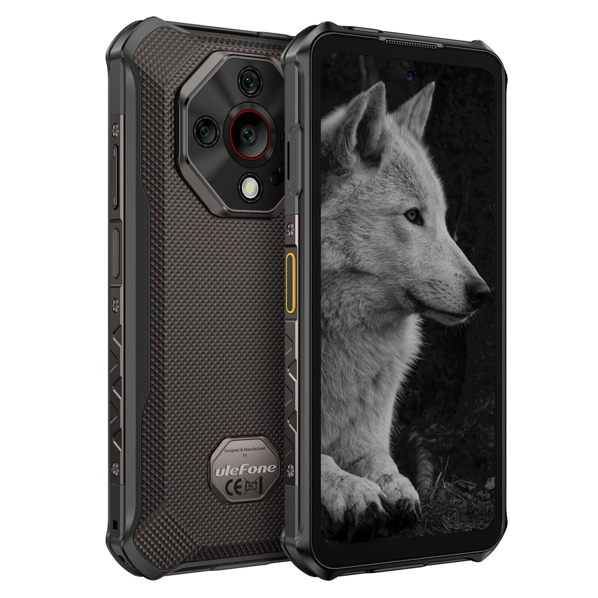 Ulefone Armor X16 Pro 5G 16GB 256GB 64MP Triple Camera 25MP Night Vision 10360mAh 33W Fast Charge 6.56 inch 120Hz Android 15 NFC Dimensity 6300 IP68 IP69K Waterproof Rugged Smartphone