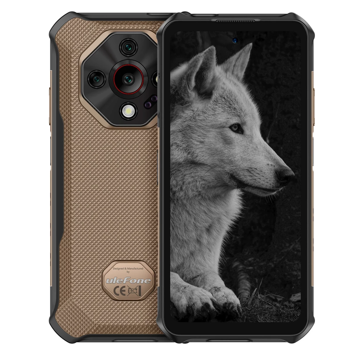 Ulefone Armor X16 Pro 5G 16GB 256GB 64MP Triple Camera 25MP Night Vision 10360mAh 33W Fast Charge 6.56 inch 120Hz Android 15 NFC Dimensity 6300 IP68 IP69K Waterproof Rugged Smartphone