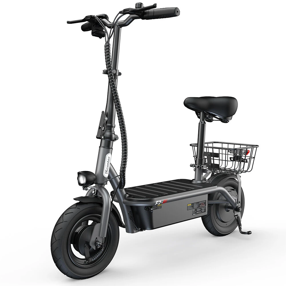 [EU DIRECT] iScooter F2 Electric Scooter 7.8Ah 36V 500W Motor Recommended Top Speed 25KM/H 10 Inches Tire Electric Scooter 25-30km Mileage Max Load 120Kg Recommended Top Speed 25KM/H
