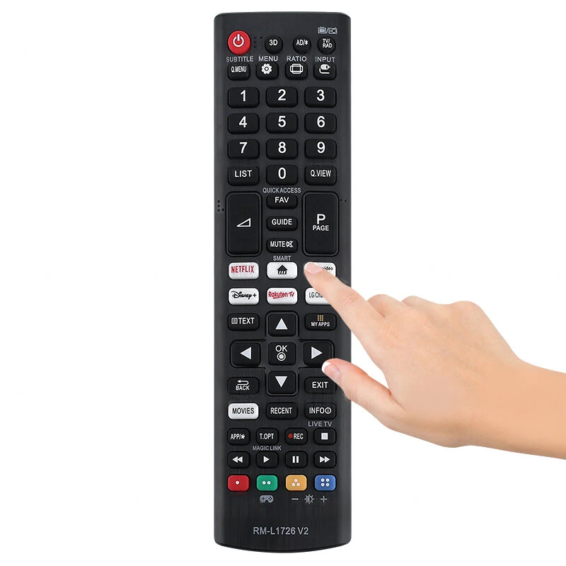 LG RM-L1726 V2 English Version Television Remote Control Portable Smart TV Remote Control Replacement Parts