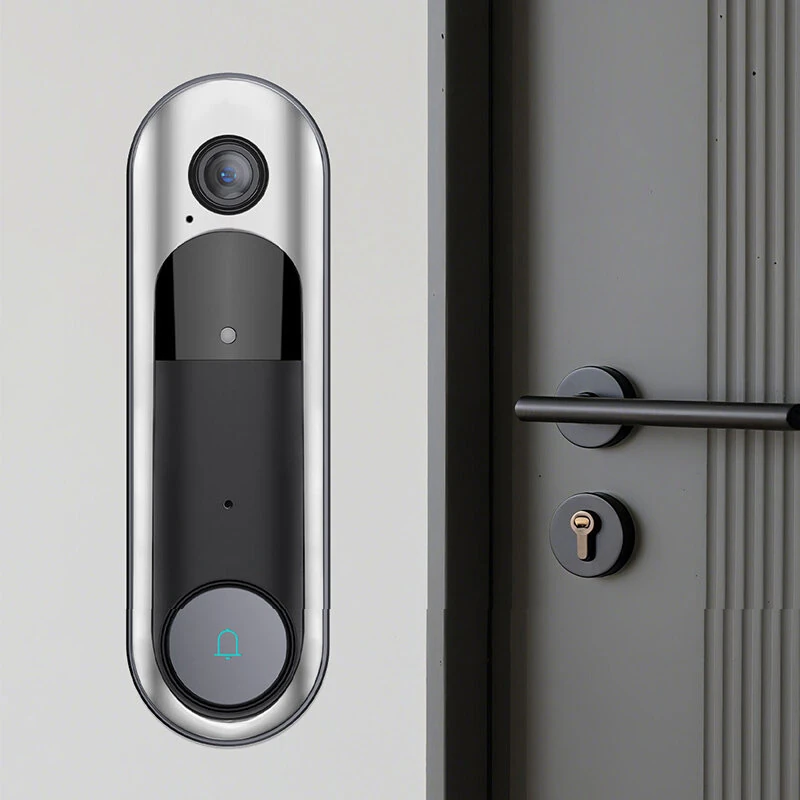 M65 WiFi Smart Video Doorbell HD AI Human Detect Two Way Audio Full Color Night Vision Wireless Outdoors Security Visual Doorbell