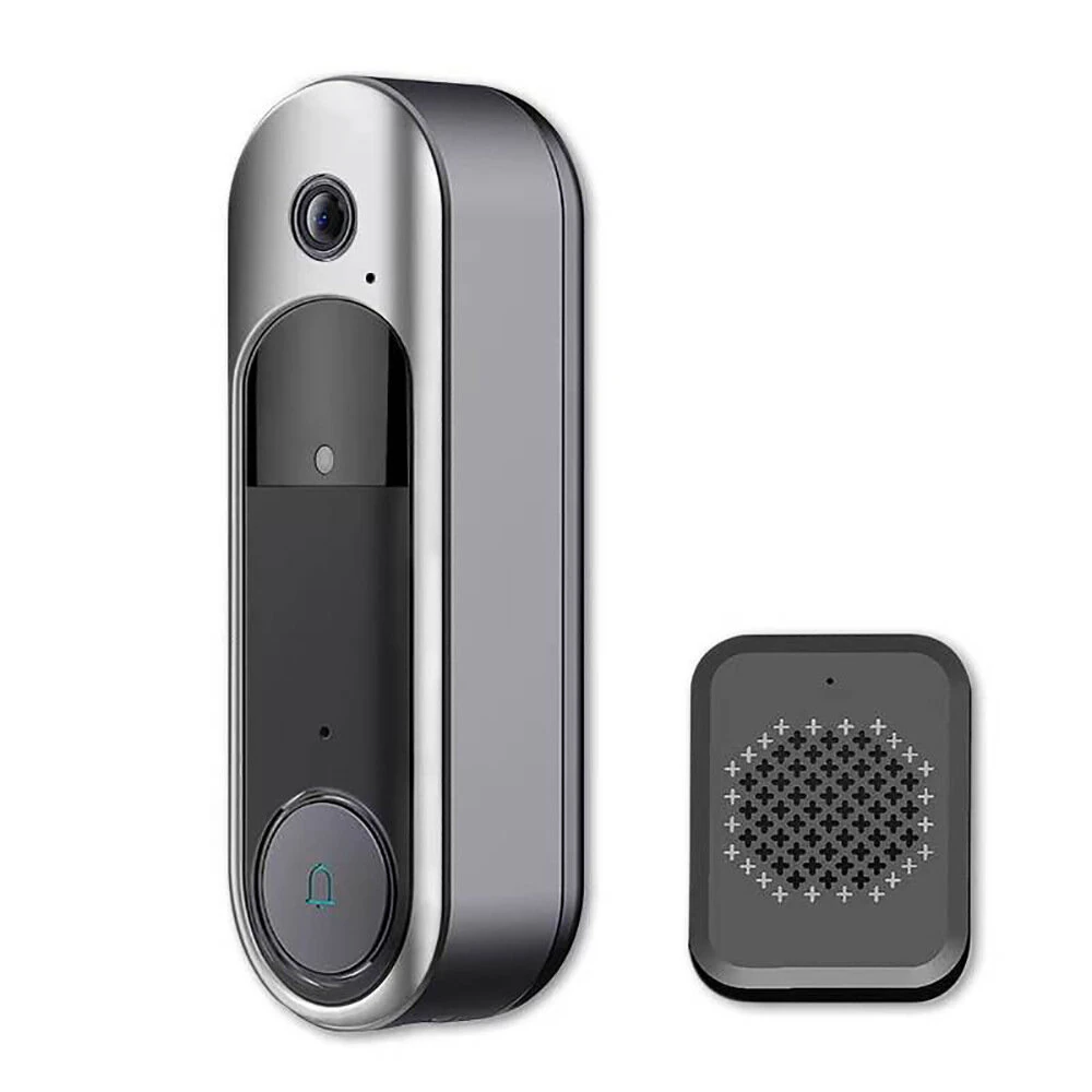 M65 WiFi Smart Video Doorbell HD AI Human Detect Two Way Audio Full Color Night Vision Wireless Outdoors Security Visual Doorbell