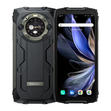 [EU Direct] Blackview BV9300 Pro Dual Display 24GB 256GB 64MP Camera 6.7 inch 120Hz 15080mAh 33W Fast Charging NFC Helio G99 IP68 IP69K Waterproof 4G Rugged Smartphone