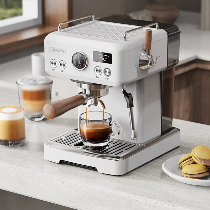 [EU Direct] HiBREW H10 Plus Espresso Machine & G5 Coffee Grinder Combo 20 Bar Pressure PID Temp Control 36 Grind Settings