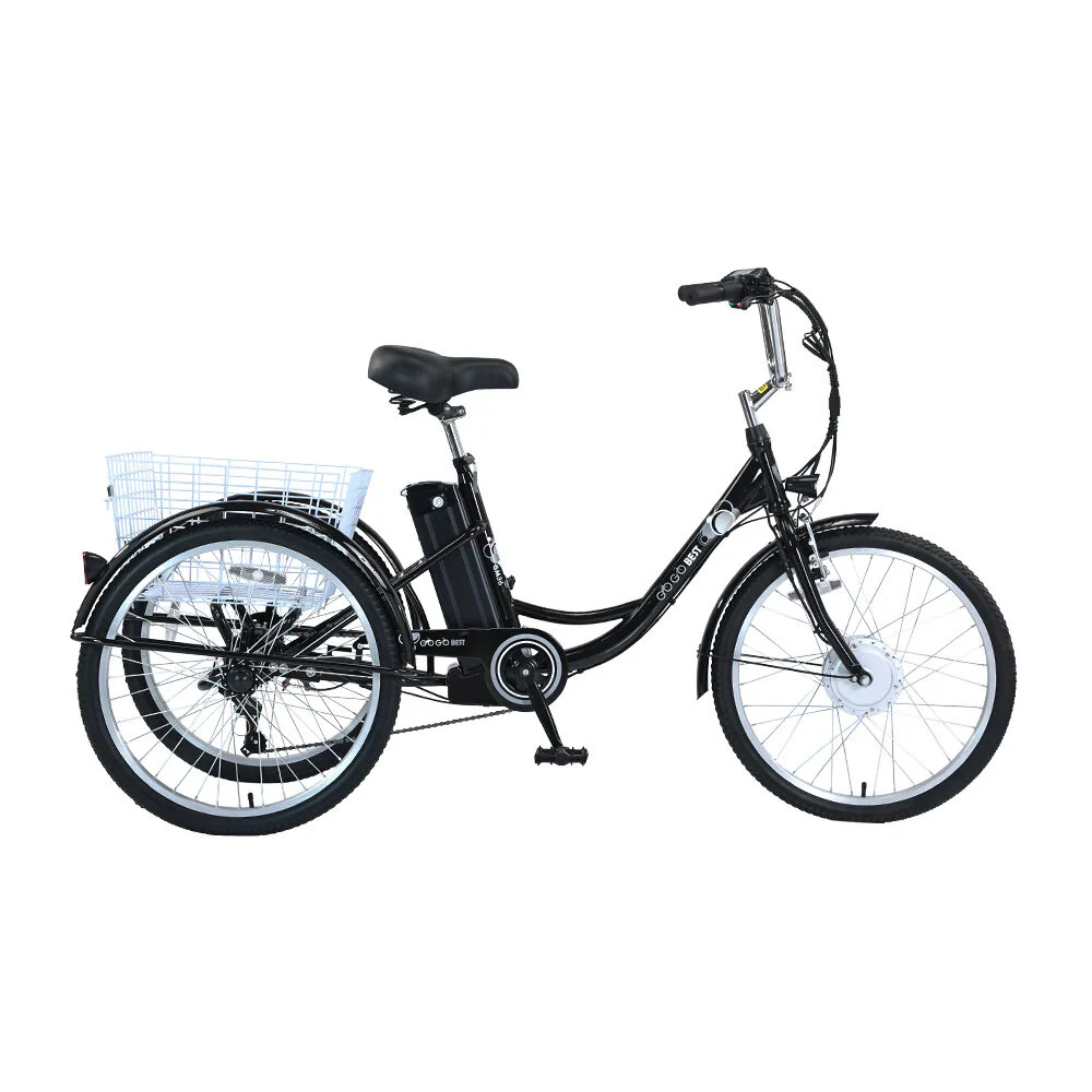[EU DIRECT] GOGOBEST GF100 Electric Tricycle 36V 15AH Battery 350W Motor Recommended Top Speed 25KM/H 24inch 70KM Max Mileage 200KG Max Load Electric Tricycle