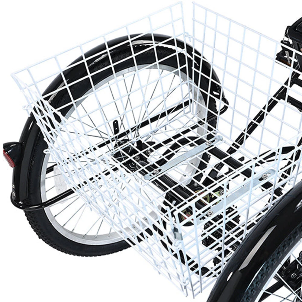 [EU DIRECT] GOGOBEST GF100 Electric Tricycle 36V 15AH Battery 350W Motor Recommended Top Speed 25KM/H 24inch 70KM Max Mileage 200KG Max Load Electric Tricycle