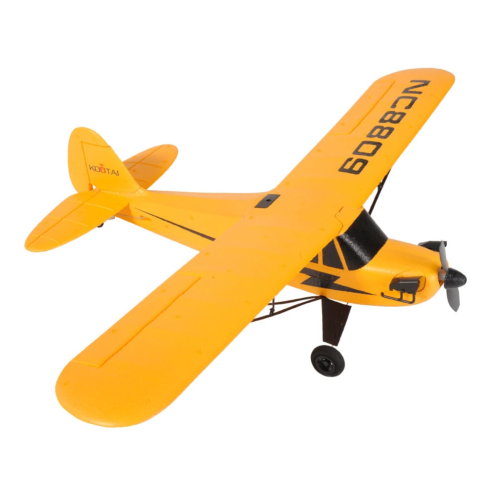 KOOTAI A505 J3-CUB 505mm Wingspan 2.4GHz 3CH 6-Axis Gyro 3D/6G Switchable EPP RC Airplane BNF/RTF Compatible DSMX DSM2 S-BUS Protocol