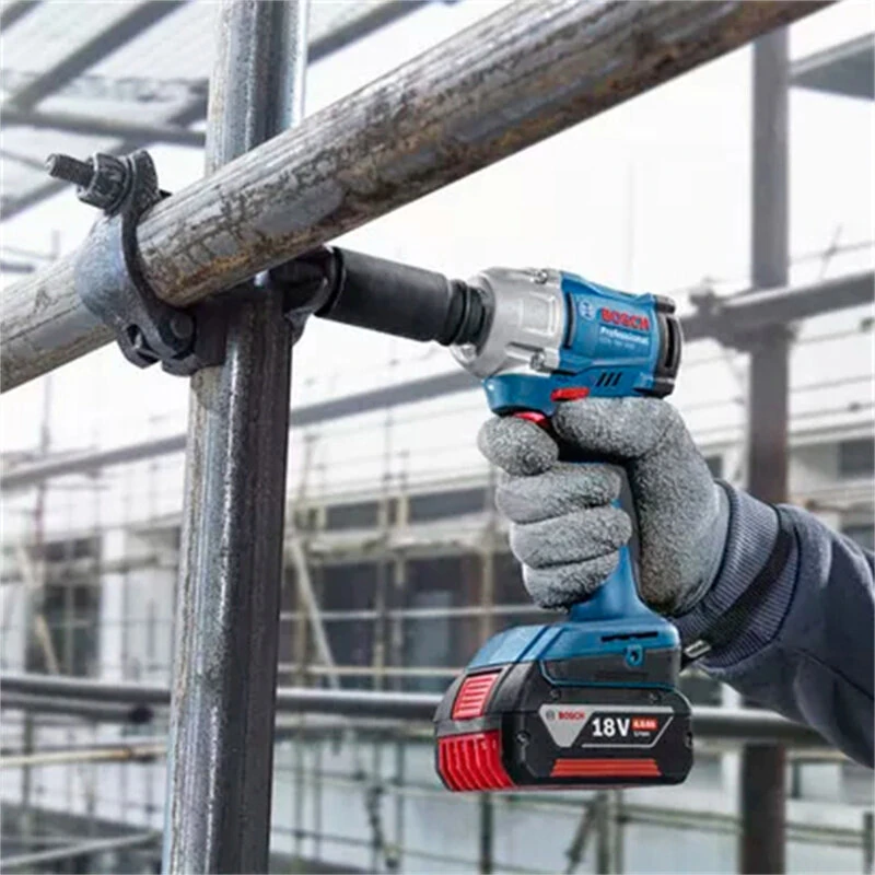 GDS 18V-350 for BOSCH Professional Cordless Impact Wrench Brushless Motor 350Nm Torque Compact Design Versatile Settings Industrial Automotive Tools
