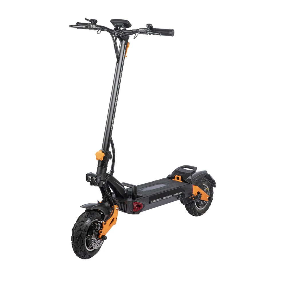 [EU DIRECT] Freeboy H9 Electric Scooter 30Ah 60V 3000W*2 Dual Motor Recommended Top Speed 25KM/H 11 Inches Tire Electric Scooter 80-90km Mileage Max Load 150Kg