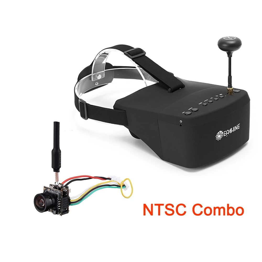 Eachine EV800 5 Inches 800x480 FPV Goggles 5.8G 40CH Raceband Auto-Searching Build In Battery