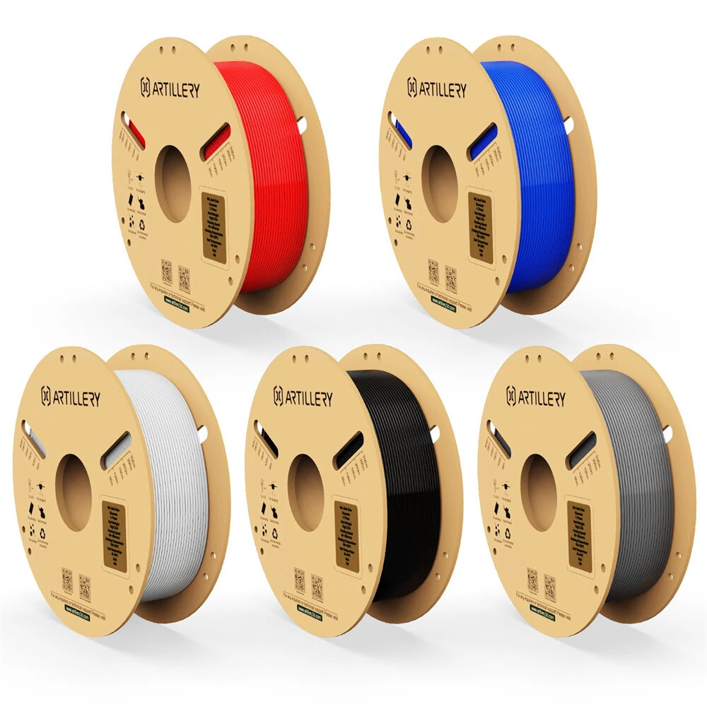 [EU Direct]Artillery PLA 3D Printer Filament 1.75mm 5KG High Precision Eco-Friendly Multiple Colors Zero Bubble Perfect for Models and Mechanical Parts