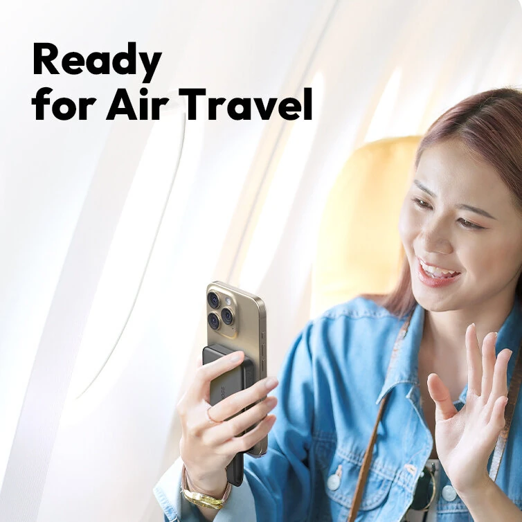 Romoss WM010-191 Wireless Magnetic Power Bank 30W 37Wh 10000mAh Integrated Cable Power Bank with 3 Inputs & 3 Outputs Fast Charging External Battery Power Supply for iPhone 16 16 Pro 15 14 13 for Huawei Pura X for Xiaomi 15 Ultra for Samsung