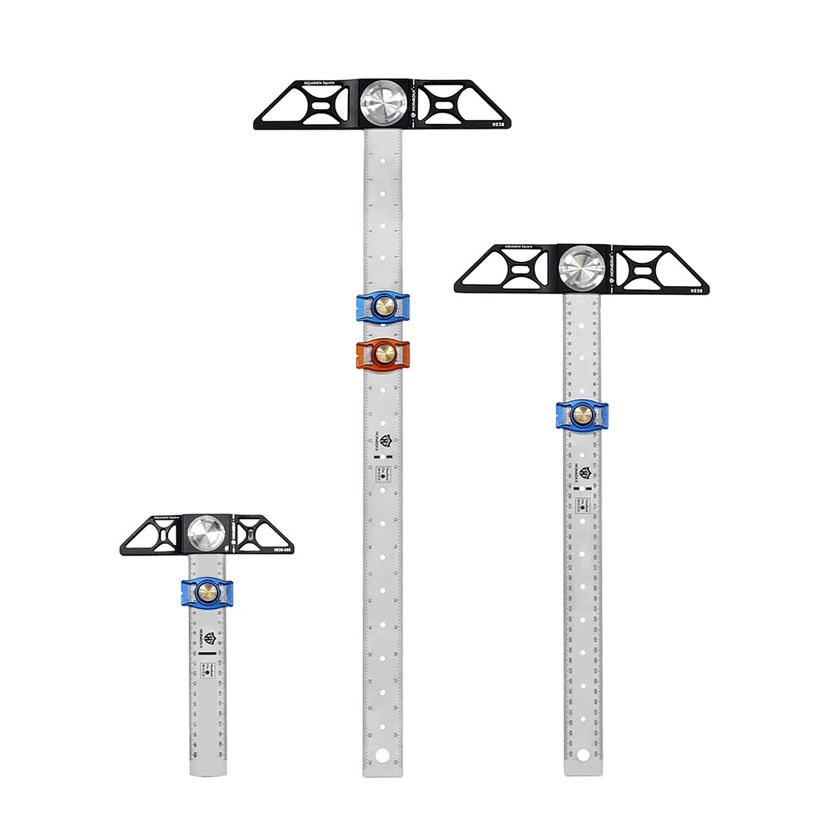 HONGDUI Hooked On Wood HD38 TrueMark Ruler HD38V Adjustable TrueMark Ruler Hadfield Steel Woodworking Scriber
