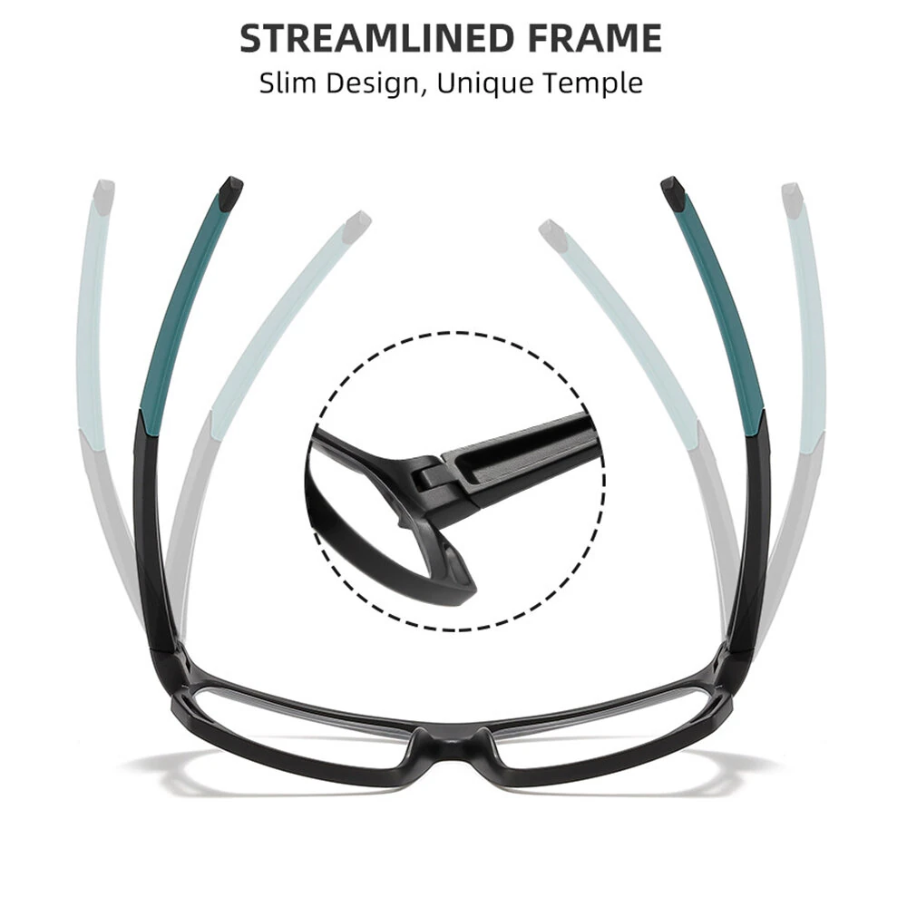 Sport Anti-blue Light Reading Glasses for Men Women Lightweight HD Comfortable Presbyopic Glasses