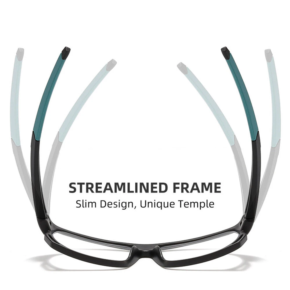 Sport Anti-blue Light Reading Glasses for Men Women Lightweight HD Comfortable Presbyopic Glasses