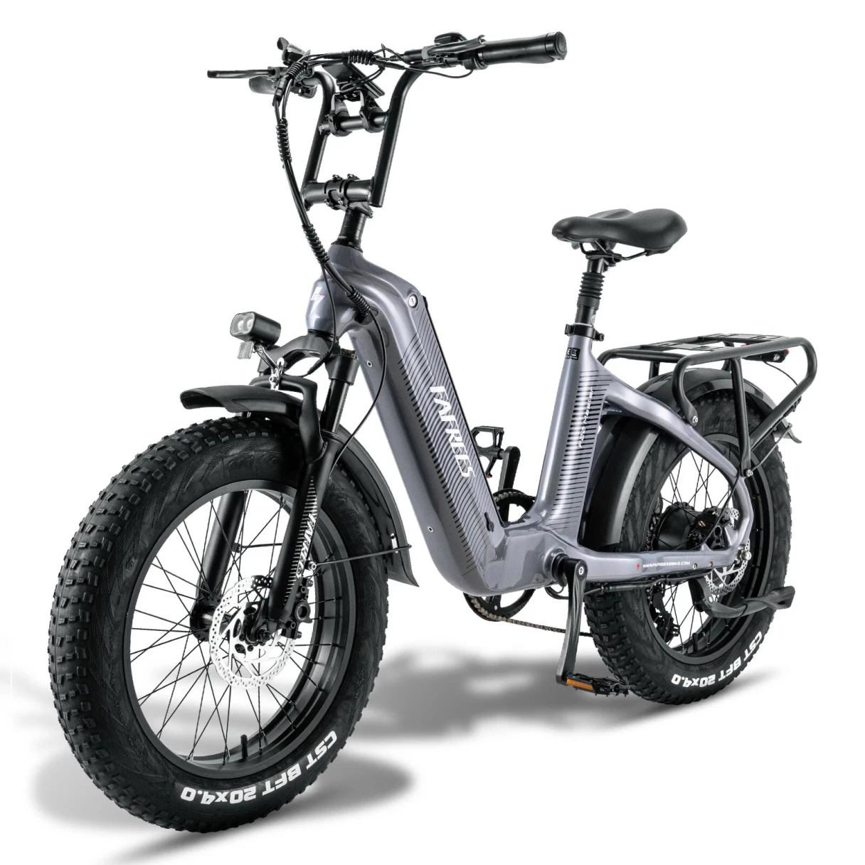 [EU DIRECT] FAFREES F20 Master Electric Bike 48V 22.5AH Battery 500W Motor Recommended Top Speed 25KM/H 20*4.0inch Fat Tires 140-160KM Max Mileage 150KG Max Load Electric Bicycle