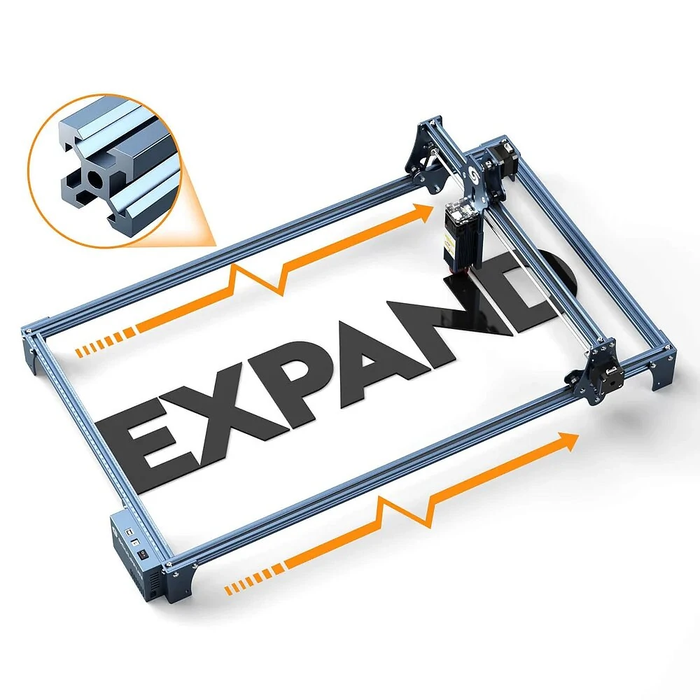 [EU/US Direct]Refurbished Sculpfun S9 Laser Engraver 410x420mm Engraving Area Full Metal Structure Quick Assembly Design