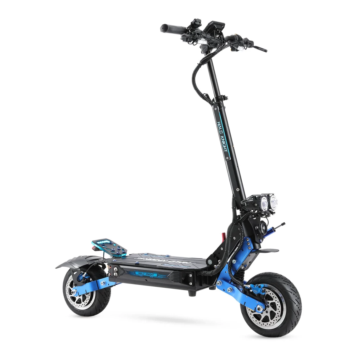 [EU DIRECT] HALO KNIGHT T108 Pro 2025 Version Electric Scooter 60V 38.4Ah 6000W Dual Motor Recommended Top Speed 25KM/H 11inch Foldable Electric Scooter 40-80km Mileage 150kg Max Load EU Plug HaloKnight