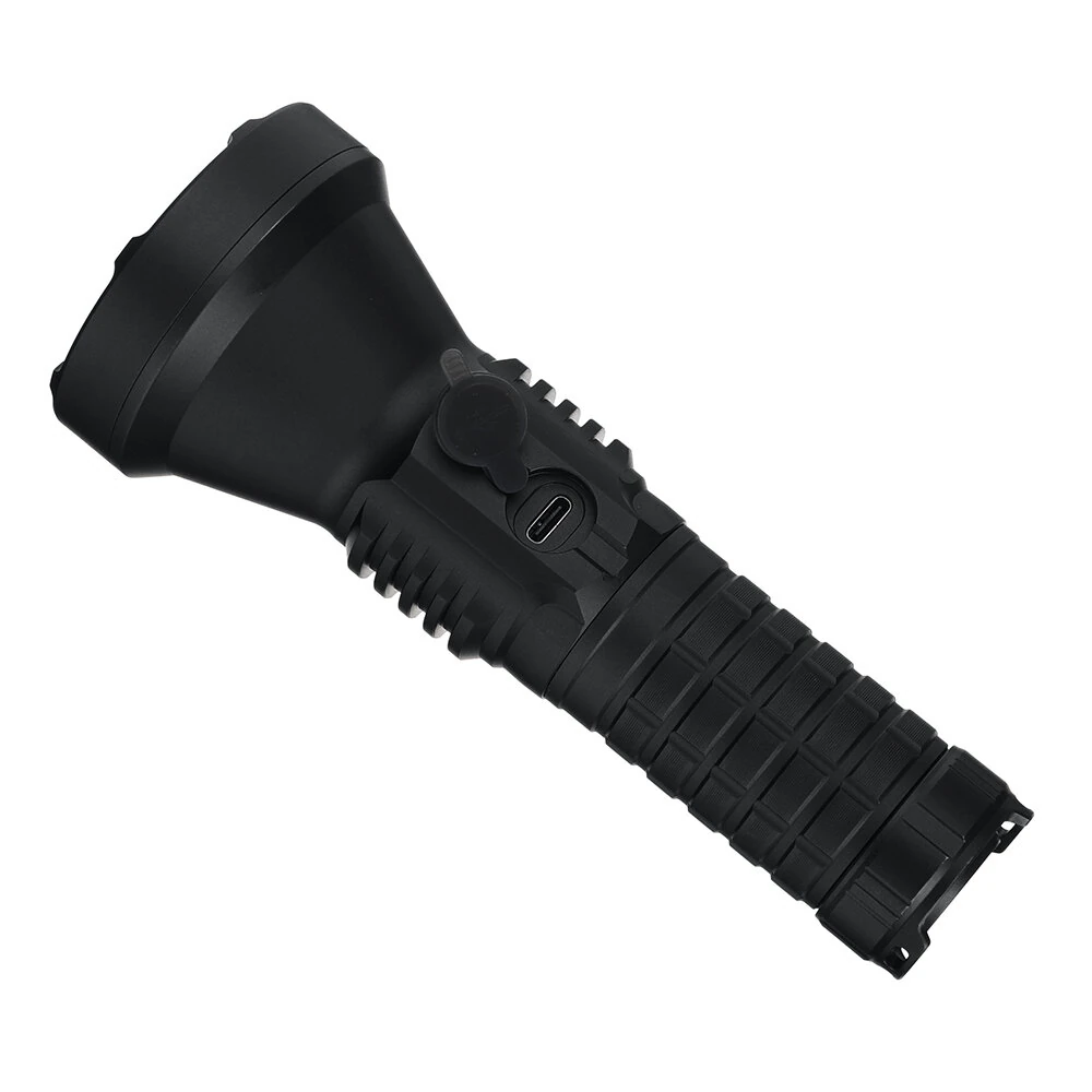 Astrolux® FT03 Pro V2 SFT90X LED 6100LM 1411M High Lumen Thrower Flashlight USB-C Rechargeable Power by 26650 Battery Powerful LED Torch Upgraded High Performance Stepless Dimming LED Strong Search Light