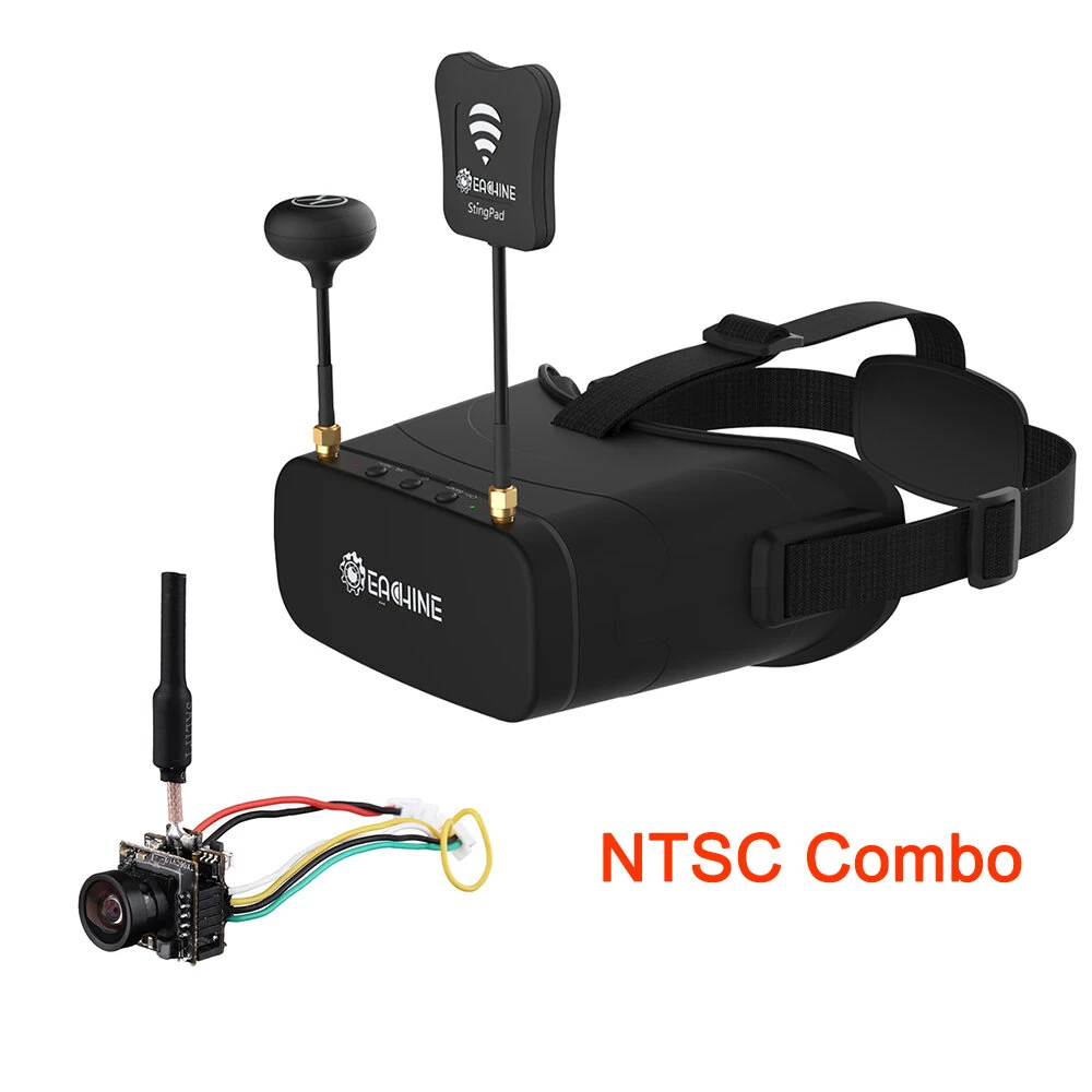 Eachine EV800DM Varifocal 5.8G 40CH Diversity FPV Goggles with HD DVR 3 Inch 900x600 Video Headset Build in 2000mAh Battery