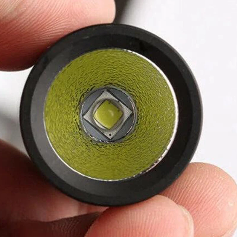 Convoy S2+ Black XM-L2 7135*8 Orange Peel EDC Flashlight, Stong Light Powerful Compact. Ideal for Outdoor Adventure