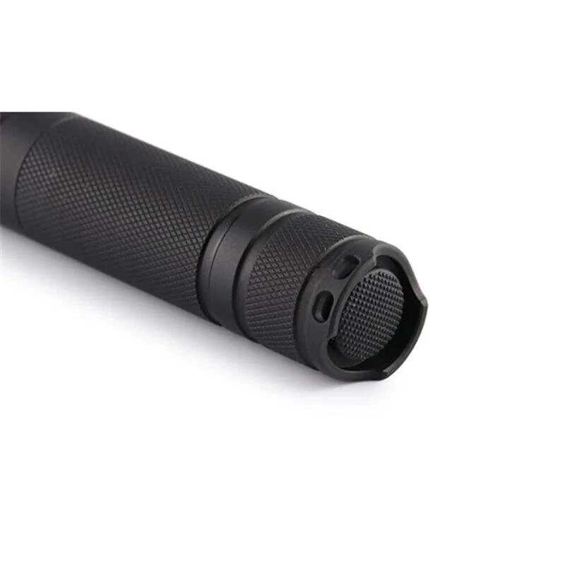 Convoy S2+ Black XM-L2 7135*8 Orange Peel EDC Flashlight, Stong Light Powerful Compact. Ideal for Outdoor Adventure