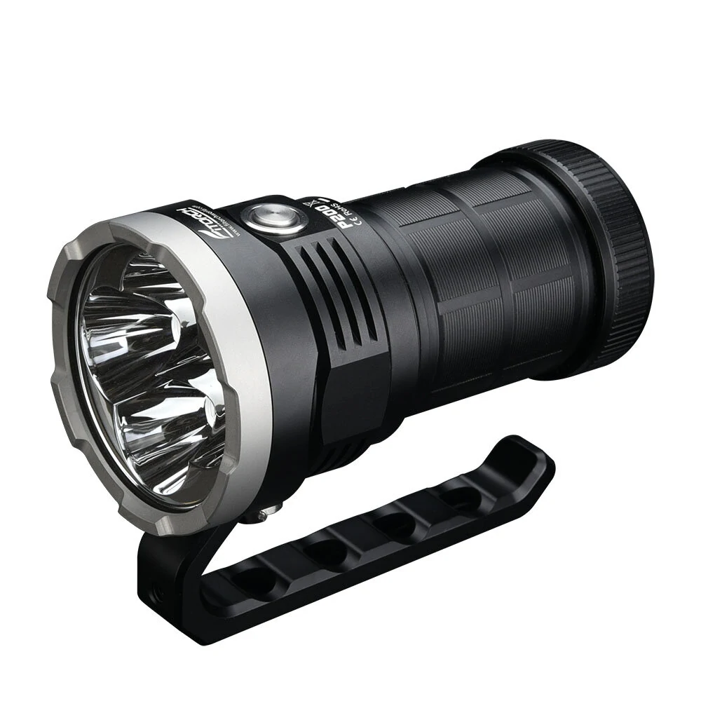 Fitorch P200 Rechargeable Searchlight 14000 Lumens USB Type-C Charging 24,000mah High Capacity Battery/Power Bank for Camping Search Rescue or Exploration