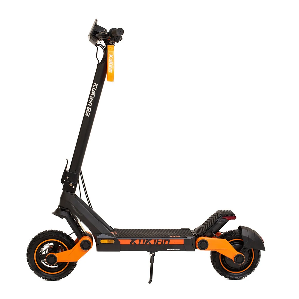 [EU DIRECT] KuKirin G3 18Ah 52V 1200W Recommended Top Speed 25KM/H 10.5in Folding Moped Electric Scooter Speed 70KM Mileage Electric Scooter Max Load 100Kg