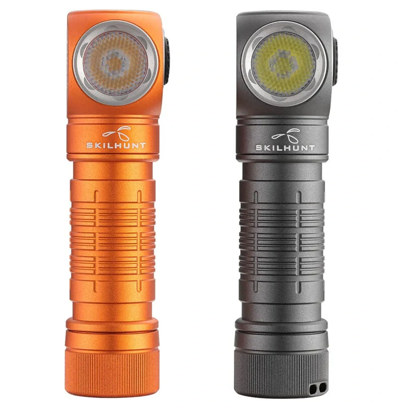 SKILHUNT H150 650LM EDC LED Flashlight AA 14500 Battery Mini LED Torch USB Magnetic Charging LED Headlamp Mini Flashlight