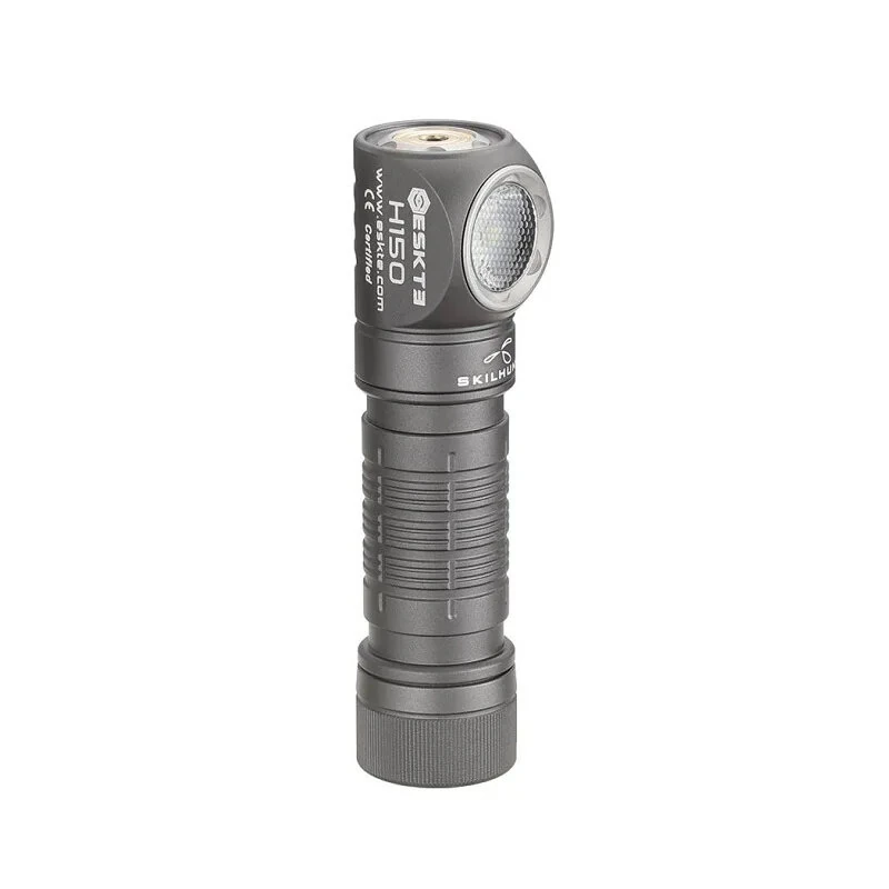 SKILHUNT H150 650LM EDC LED Flashlight AA 14500 Battery Mini LED Torch USB Magnetic Charging LED Headlamp Mini Flashlight