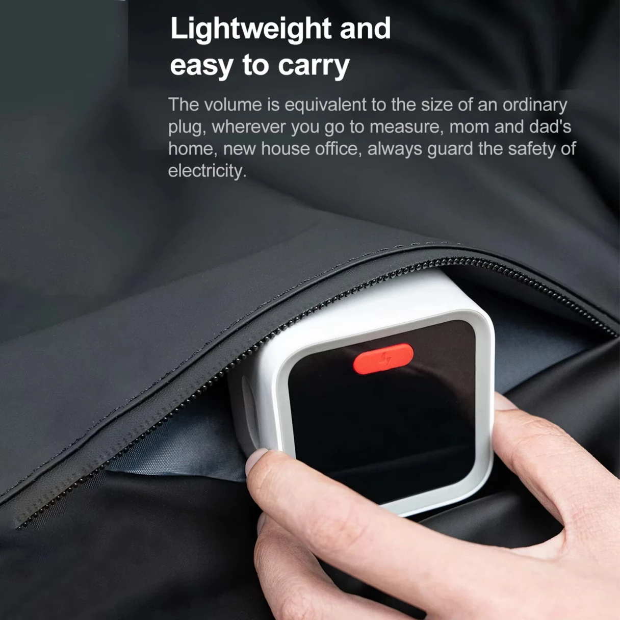 ATuMan ST2 Socket Tester Smart Plug Analyzer LCD Display Voltage Tester GFCI Test Electrical Wiring Checker 90-250V Universal Socket Tester