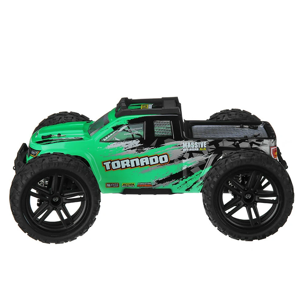 Flyhal HBX FC610 RTR Two Battery 1/10 2.4G 4WD 46km/h RC Car Vehicles LED Lights Brushed Big Truck Model Toys Kids Child Gifts