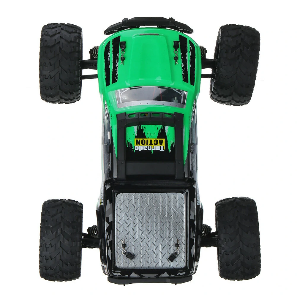 Flyhal HBX FC610 RTR Two Battery 1/10 2.4G 4WD 46km/h RC Car Vehicles LED Lights Brushed Big Truck Model Toys Kids Child Gifts