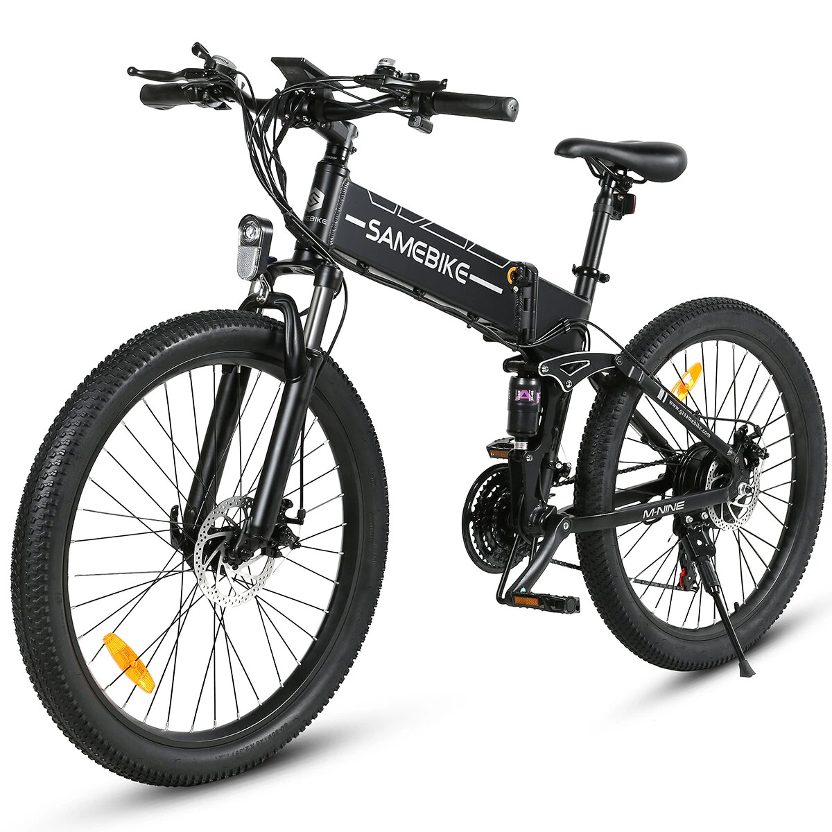 [EU DIRECT] SAMEBIKE LO26-II-FT-YD Oil Disc Brake Electric Bike 48V 14AH 900W Motor Recommended Top Speed 25KM/H 26inch 60-80KMMax Mileage 150KG Max Load