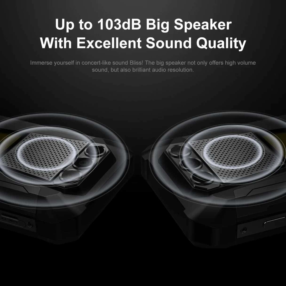 [EU Direct] FOSSiBOT F106 Pro 15GB 256GB Loudspeaker 3W Camping lights 48MP Android 14 12000mAh 30W Fast Charging 6.58 inch Helio G85 NFC IP68 IP69K Waterproof 4G Rugged Smartphone