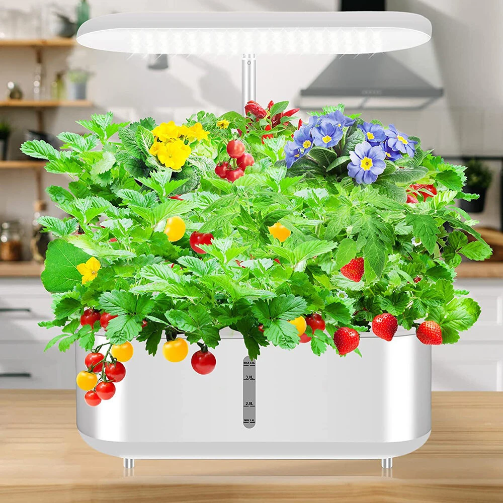 LED Plant Growth Light Smart Hydroponic Plant Machine Full Spectrum Indoor Fruit and Vegetable Planting Cultivator Ornamental Decoration