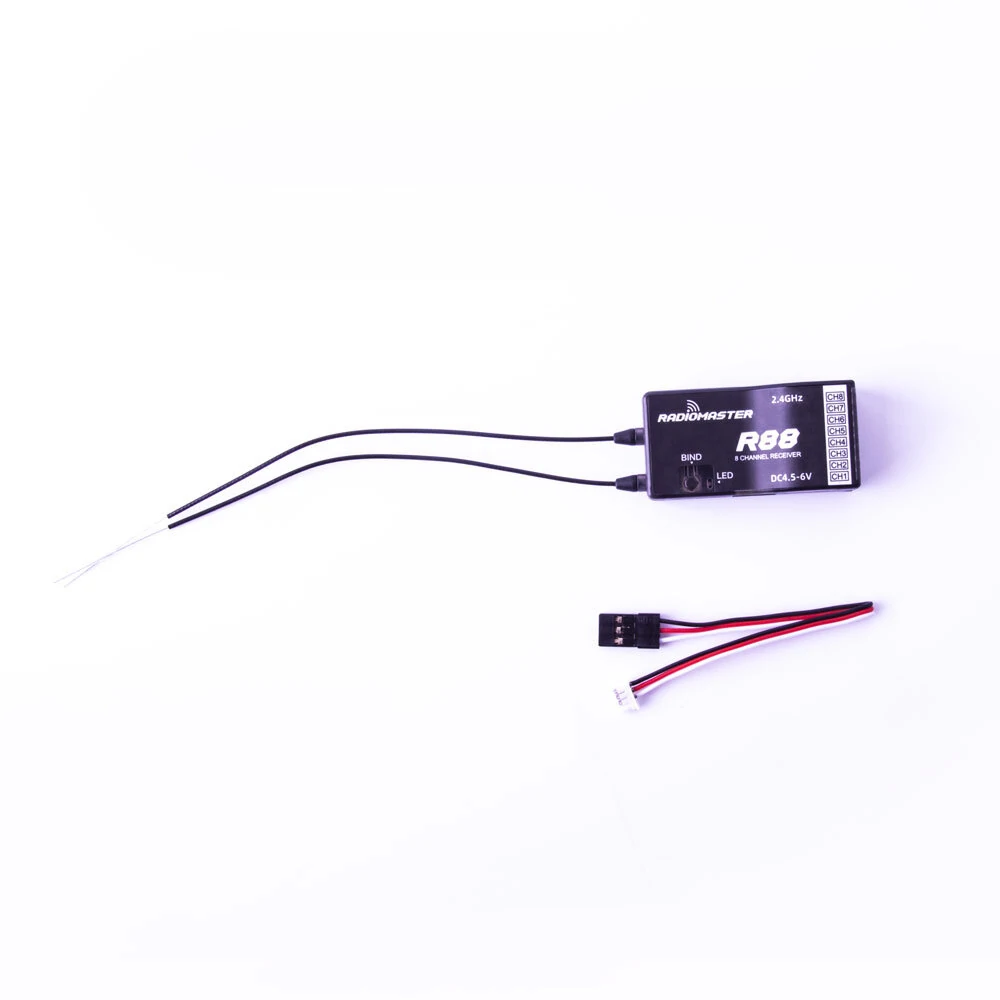 RadioMaster R88 V2 2.4GHz 8CH Compatible Frsky D8/D16 SFHSS PWM/Sbus Receiver