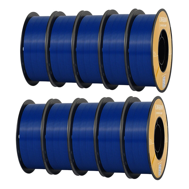KINGROON PETG 3D Printer Filament 1.75mm 10kg Blue High Strength Easy to Print Eco-Friendly No Bubbles Smooth Printing High Precision