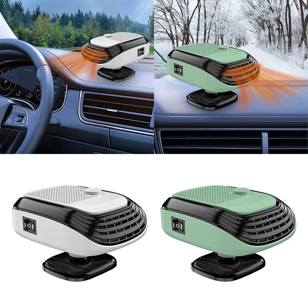 12V Car Heater Fan Car Electric Heater Fan Winter Defog With Fast Heating Heater Portable Car Heater Car Windshield Defrost Fast Heating