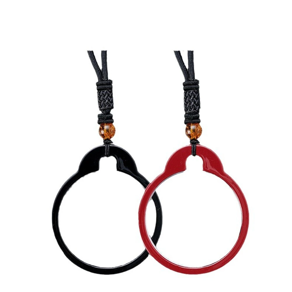 1Pcs Lightweight Portable Hanging Neck Single Reading Glasses HD Anti-blue Light Anti-loss Hand-woven Lanyard Pendant Presbyopia Glasses